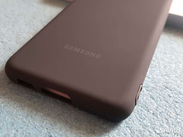 Оригинал Чехол Silicone Cover Samsung S21 (Black)