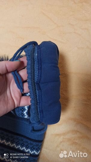 Комплект шапка и шарф для мальчика