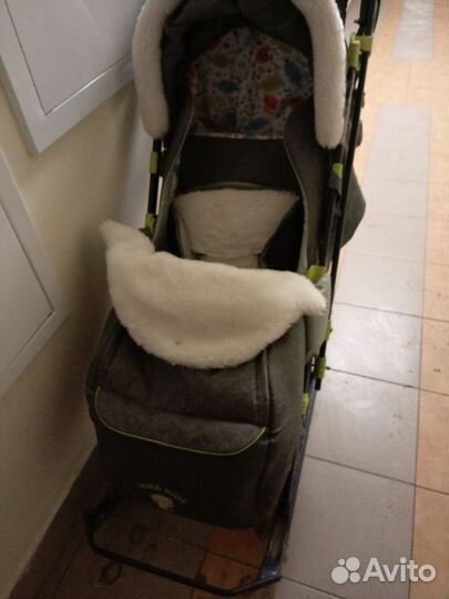 Коляска санки