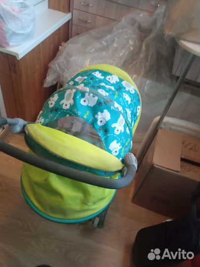 Детские санки-коляска