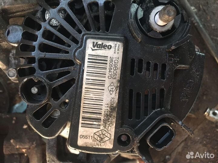 Renault logan генератор