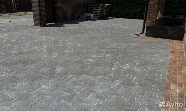 Тротуарная плитка брусчатка с гарантией завод