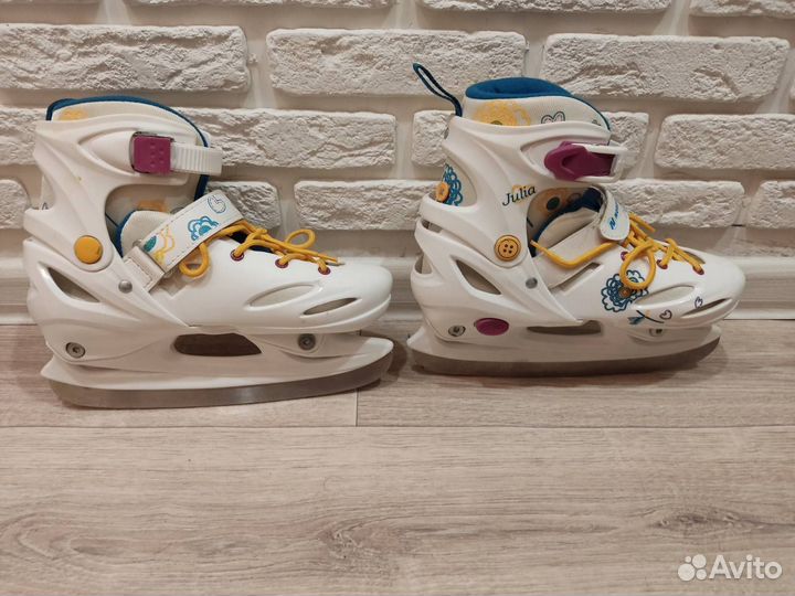 Коньки детские раздвижные 34 37