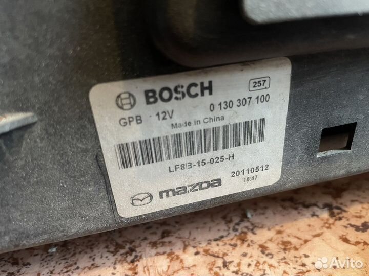 Два радиатора на Mazda 3 BL 2009-2013