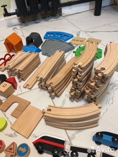 Деревянная железная дорога IKEA