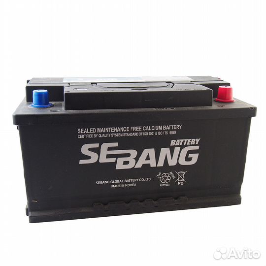 Аккумулятор Sebang 80 Ah для Camaro Доставка