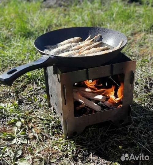 Печка щепочница