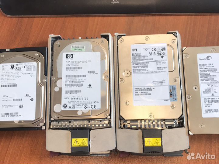 Различные серверные жесткие диски