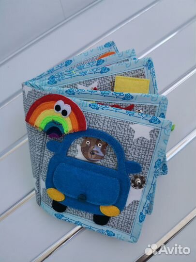 Развивающая книжка из фетра