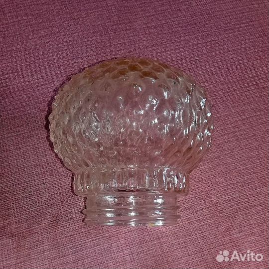 Плафон стекло под хрусталь СССР