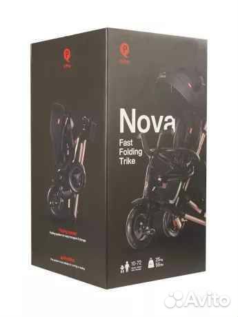 Велосипед 3 кол. 6 В 1 Q-play nova niello 360 gold