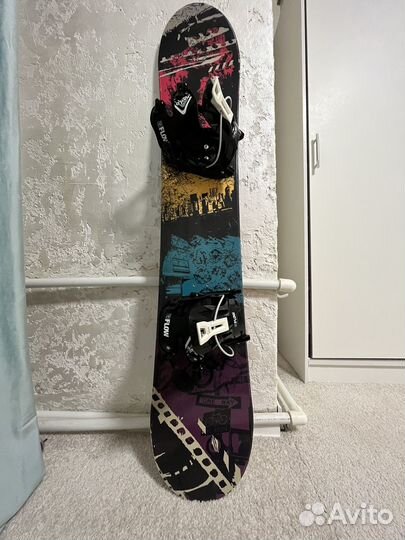 Сноуборд 148 с креплениями