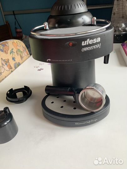 Кофемашина рожковая ufesa capricciosa с капучинато
