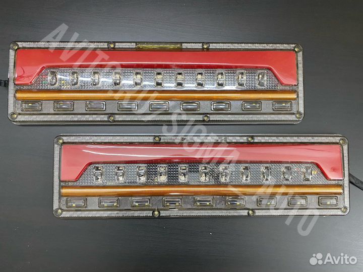 Диодные задние фонари LED 24В «Мосты»