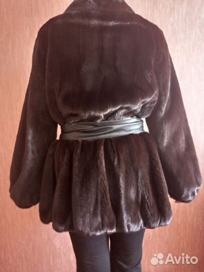 Норковый полушубок