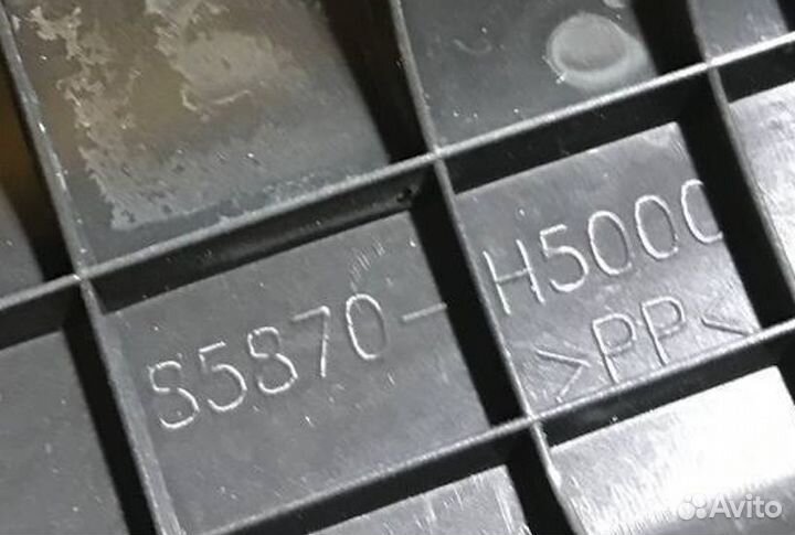 Накладка порога Hyundai Solaris 2