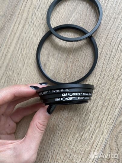 Переходные кольца для фильтров K&F concept