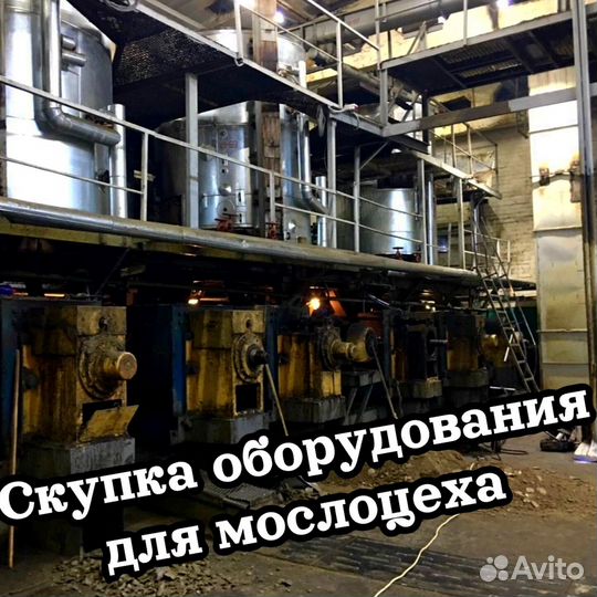 Скупка оборудования для маслоцеха и маслозавода