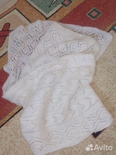 Пуховый шарф