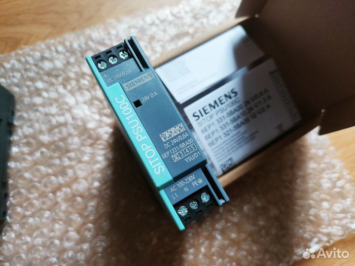 Блок питания siemens sitop psu100c 24v 0.6A