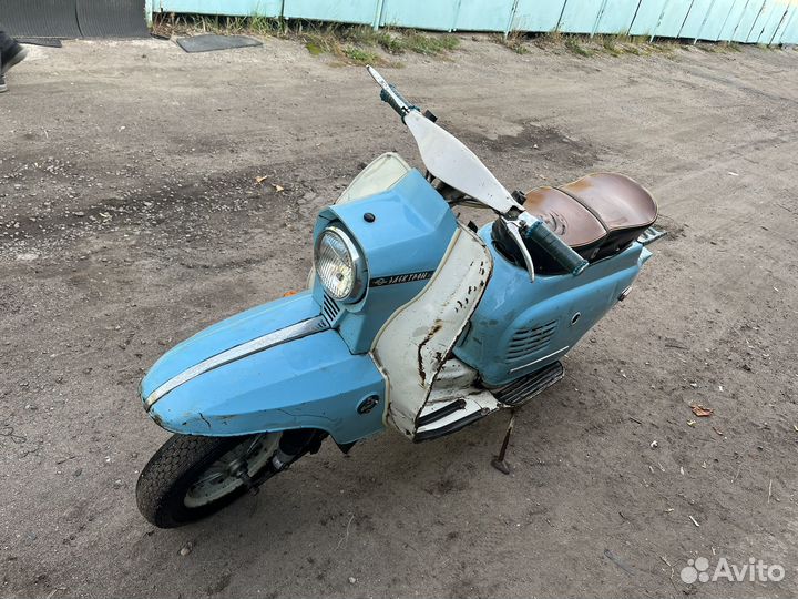 Мотороллер Вятка электрон 150