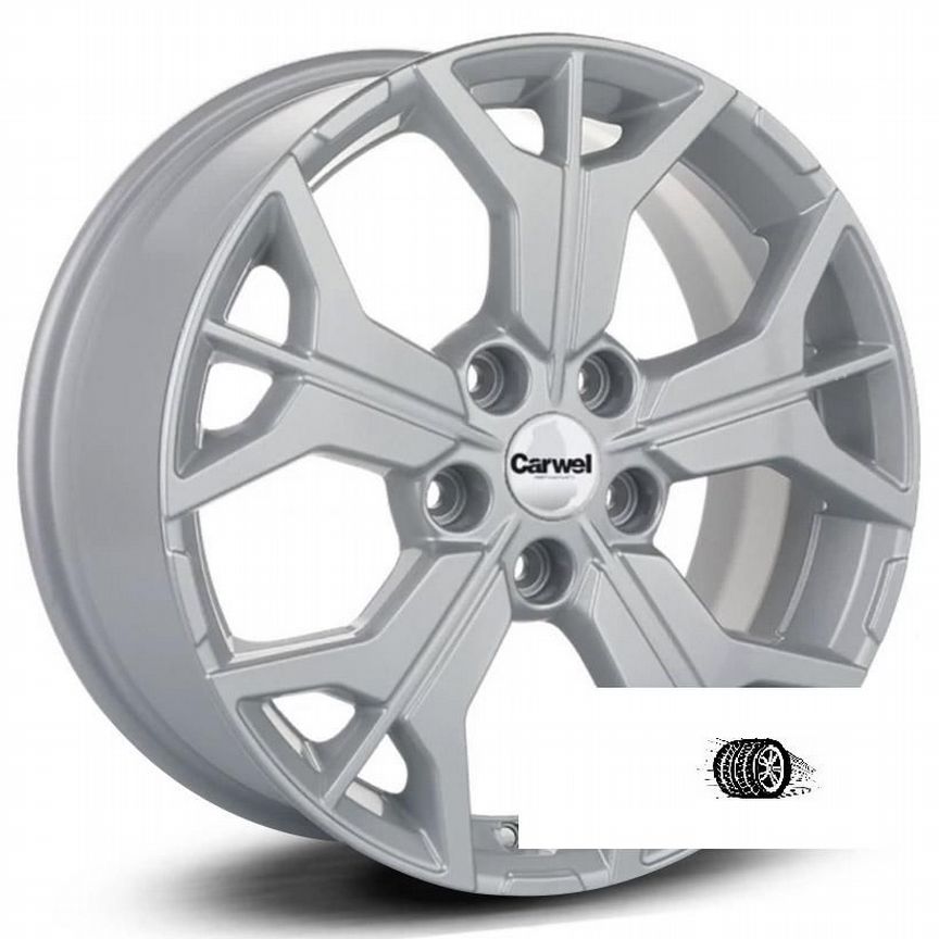 Литые диски Carwel 7×R17 5×114.3