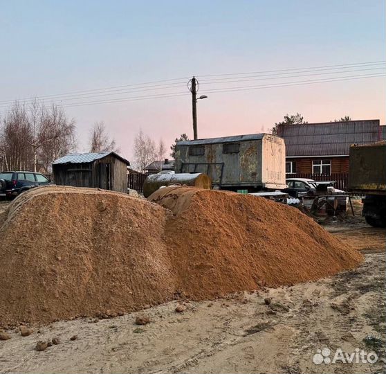 Доставка песка/ самосвалом