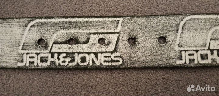 Мужской кожаный ремень J&J Оригинал