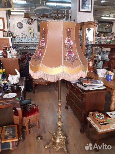 Торшер напольный бронза Германия