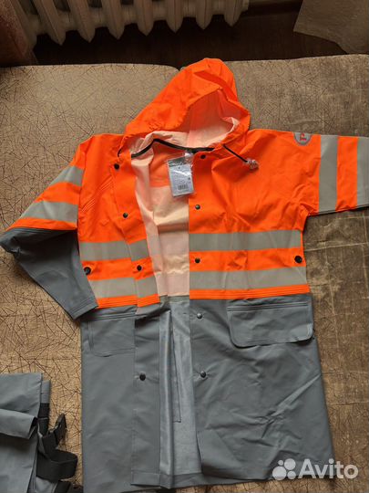 Спецодежда Костюм водонипроницаемый сигнальный