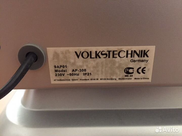 Воздухоочиститель volkstechnik