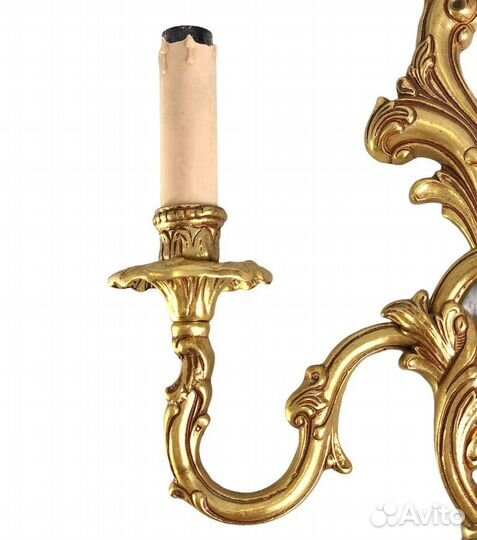 Бра настенное, бронза