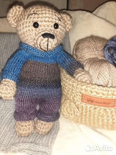 Мишка ручной работы