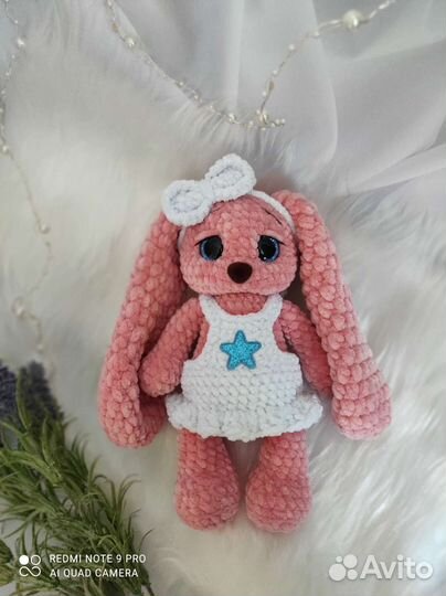 Игрушка зайка, ручной работы