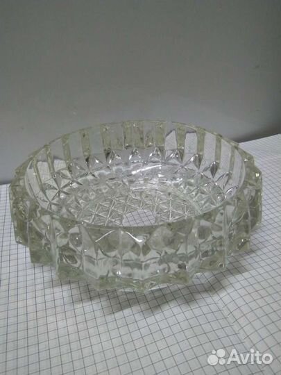 Хрустальные пепельницы СССР