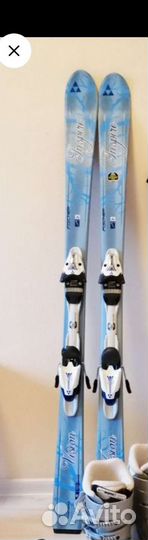 Горные лыжи fischer, полный комплект