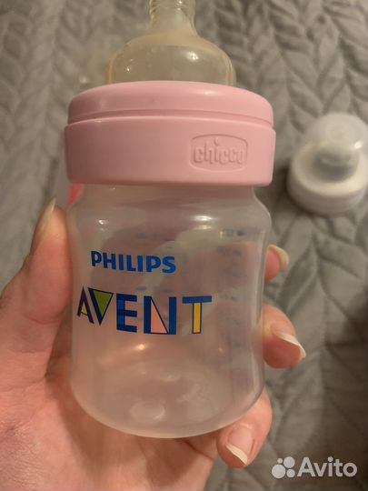 Бутылочки avent и chicco