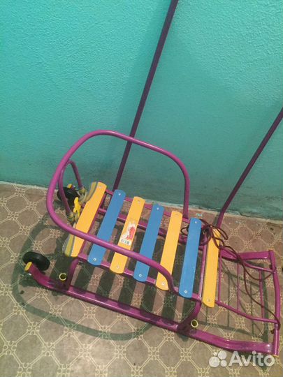 Коляска санки Ника 7-4