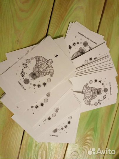 Игра Лила. Карточки к игре