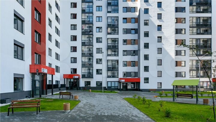 2-к. квартира, 55,1 м², 9/13 эт.