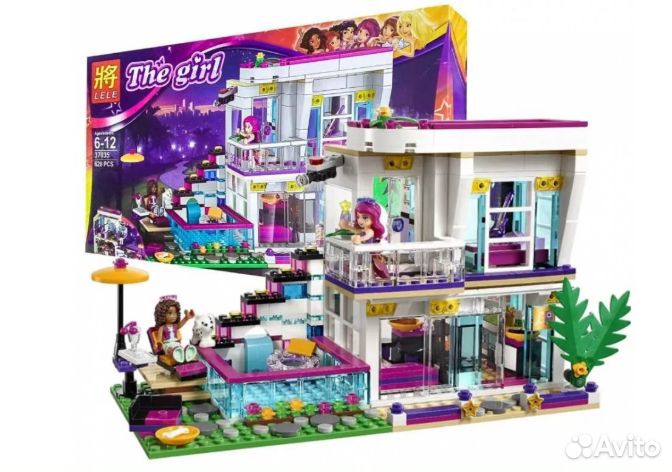 Конструктор The Girl 620дет Дом Ливи