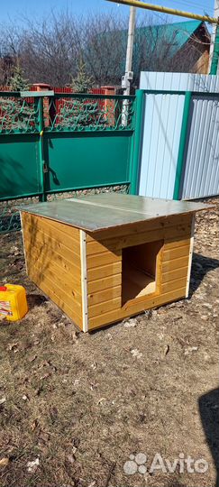 Будка для собаки утепленная