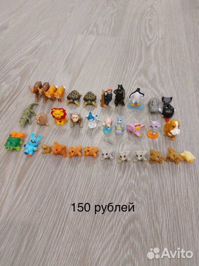 Игрушки из киндер сюрпризов