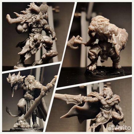 Фигурки каджиты dnd