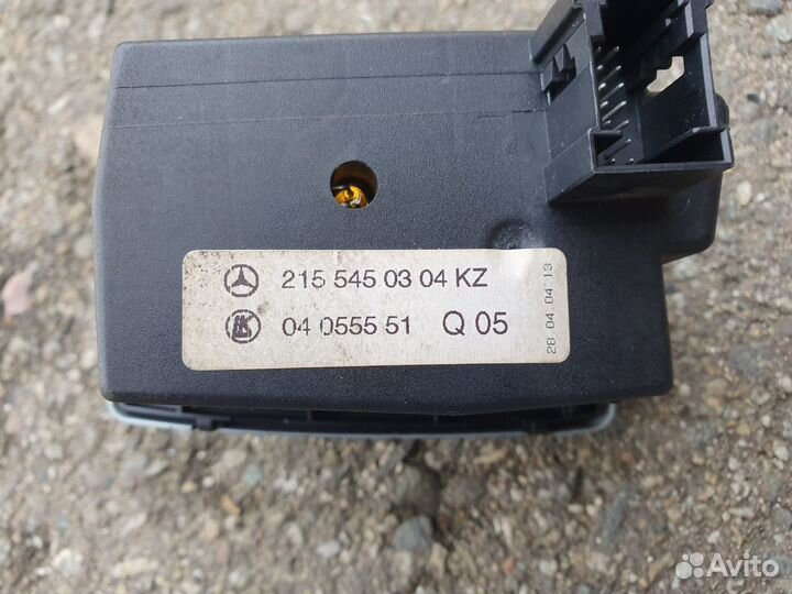 Переключатель света для Mercedes W215