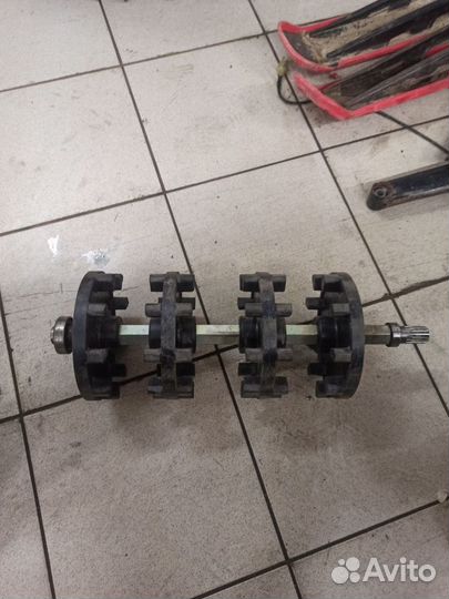 Вал привода гусеницы в сборе yamaha vt700 venture