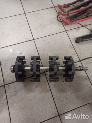 Вал привода гусеницы в сборе yamaha vt700 venture