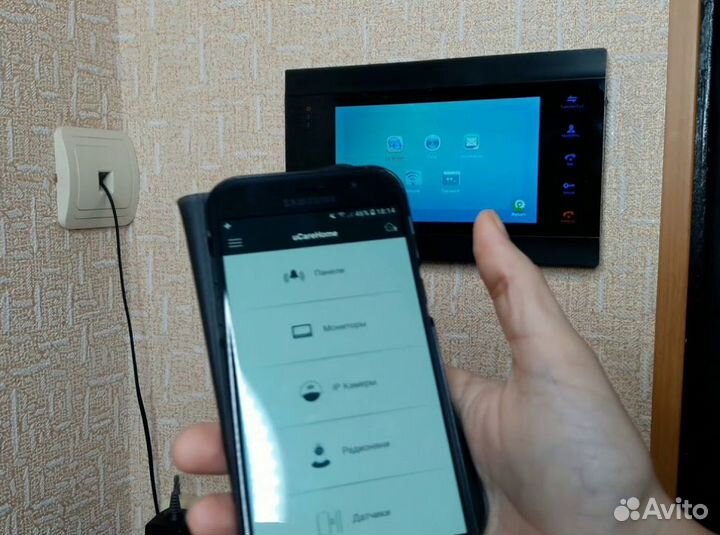 Установка электромагнитных замков, домофона, скуд