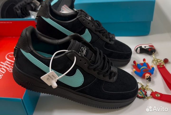 Nike air force 1 low tiffany Натуральная замша