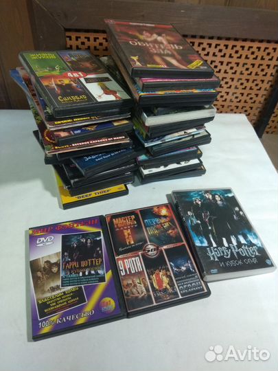 50 двд дисков фильмы и мультфильмы